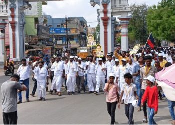 திமுக இளைஞர் அணி பிரச்சாரம்