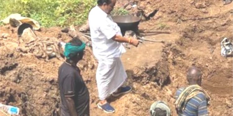 நகர்மன்ற தலைவர் அவர்கள் ஆய்வு