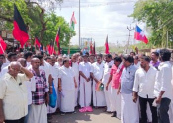 இந்தியா கூட்டணியின் வெற்றி வேட்பாளர் வாக்கு சேகரிப்பு