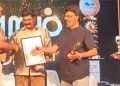 அறம் விருதுகள் சார்பாக  விருது  வழங்கப்பட்டது