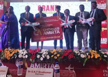 சென்னைஸ் அமிர்தா விமான கல்லூரியில் விழா