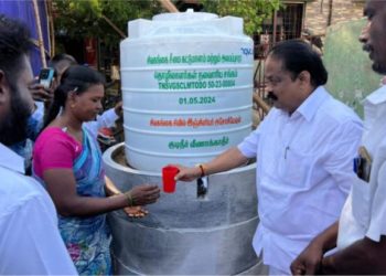 குடிநீர் தொட்டி திறப்பு