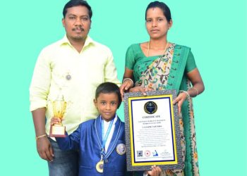 யுகேஜி மாணவனின் உலக சாதனை