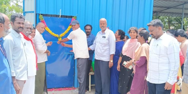 சமையல் கட்டப்பட்டு அறை திறப்பு விழா