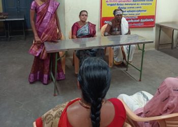 பணி நிறைவு செய்தவருக்கு பாராட்டு விழா