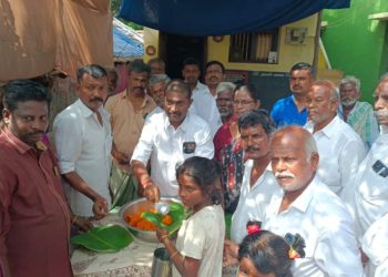 முன்னாள் முதல்வர் கருணாநிதியின் பிறந்தநாள் விழா