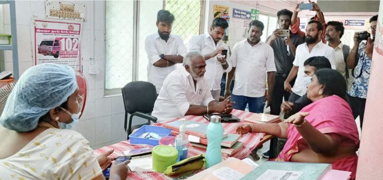 சட்டமன்ற உறுப்பினரிடம் மருத்துவர்கள் கோரிக்கை