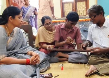 மாற்று திறன் கொண்ட சிறப்பு குழந்தைகளுக்கு பயிற்சி