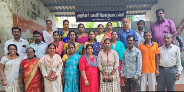 பள்ளி மேலாண்மைக் குழு மறு கட்டமைப்பு கூட்டம்