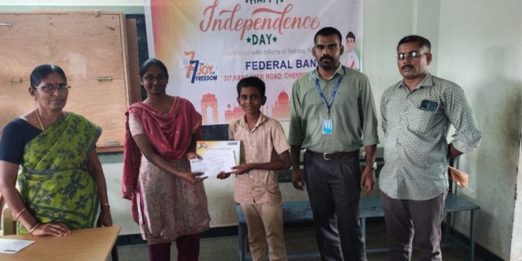 பெடரல் வங்கி சார்பாக நிகழ்ச்சி