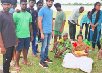 ஊராட்சி மன்ற தலைவரை பாராட்டிய பொதுமக்கள்