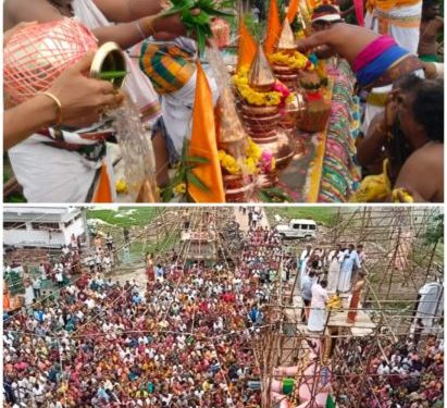 பச்சையம்மன் ஆலயத்தில் கும்பாபிஷேகம் விழா