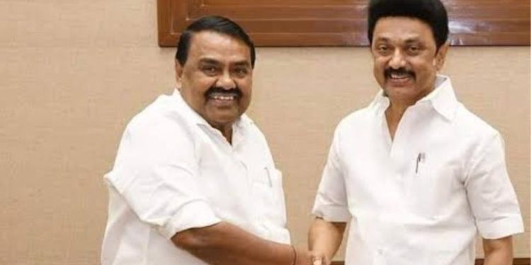 அமைச்சர் ராஜகண்ணப்பன்  இலாக்கா மாற்றம்