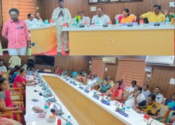 பெருந்தலைவர் தலைமையில் ஒன்றிய குழு கூட்டம்