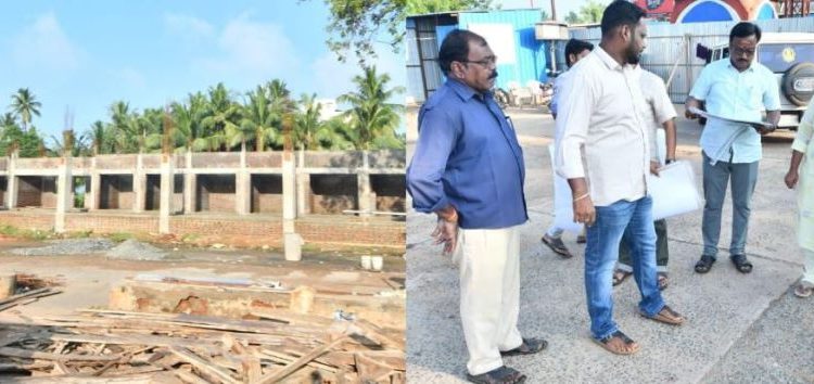 12 வளர்ச்சி திட்ட பணிகள் குறித்து ஆட்சியர் ஆய்வு