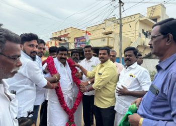 புதிய ரேஷன் கடையை திறந்து வைத்த எம்எல்ஏ