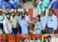 புரட்சி பாரதம் கட்சி சார்பாக உணவு வழங்கும் நிகழ்ச்சி