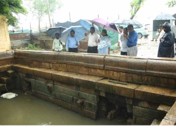 மாவட்ட கண்காணிப்பு அலுவலர் ஆய்வு