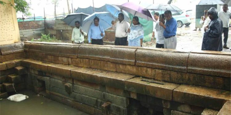 மாவட்ட கண்காணிப்பு அலுவலர் ஆய்வு