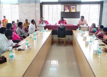 பேரூராட்சியில் மாதாந்திர கவுன்சிலர்கள் கூட்டம்