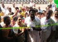 புதிய பேருந்து நிறுத்த நிழற்குடை திறப்பு விழா
