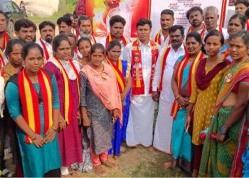 கழக கொடி ஏற்றுதல் மற்றும் பலகை திறப்பு விழா