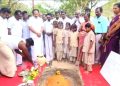 புதிய ஆய்வக கட்டிட பணியினை தொடங்கி வைத்த அமைச்சர்