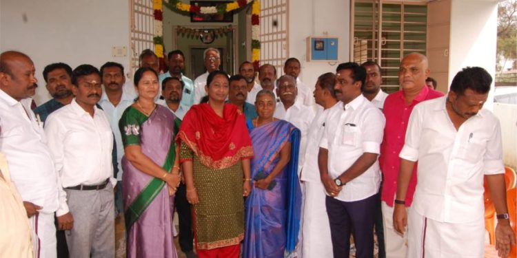 வருவாய் ஆய்வாளர் குடியிருப்பு திறப்பு விழா