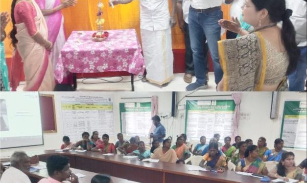 காலநிலை மாற்றம் குறித்து பயிற்சி கருத்தரங்கம்