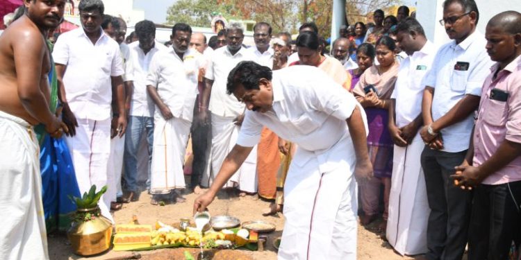 குடிநீர் திட்ட பணிகள் தொடக்க விழா