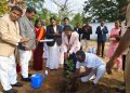 முதன்மை நீதிபதி தலைமையில் மரக்கன்றுகள் நடும் விழா