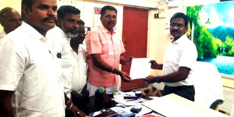 பாரதிய ஜனதா கட்சி சார்பில் கோரிக்கை மனு