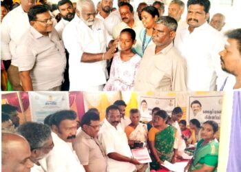 பொன்னேரியில் உங்களுடன் ஸ்டாலின் முகாம்