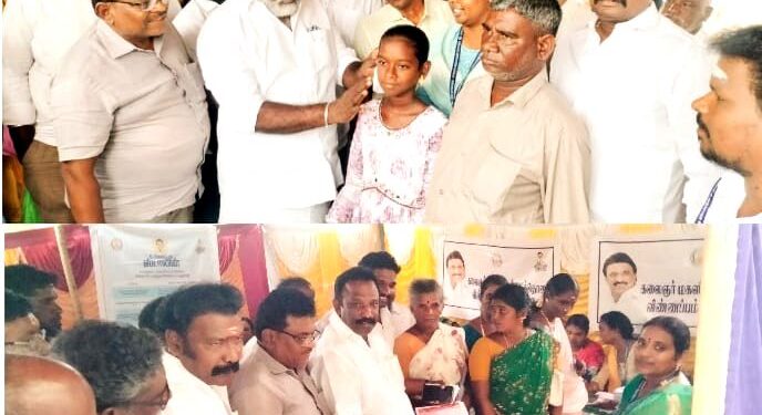 பொன்னேரியில் உங்களுடன் ஸ்டாலின் முகாம்