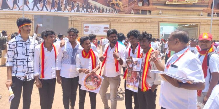 மதுரையில் தமிழக வெற்றிக் கழக மாநாடு