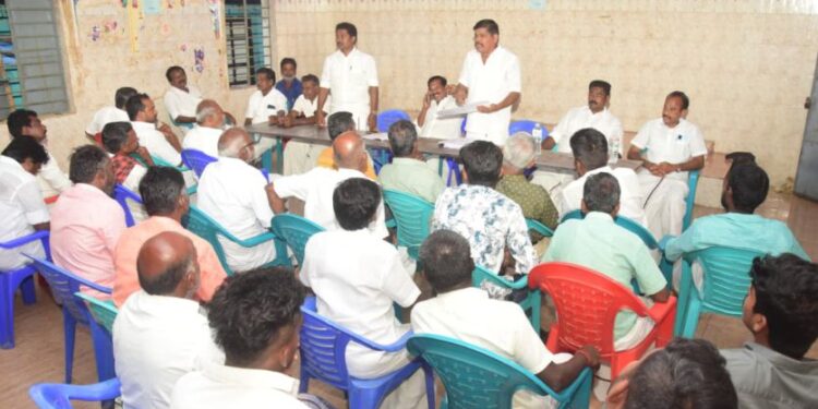 திமுக சார்பாக பாக முகவர்ளுக்கான ஆலோசனை கூட்டம்