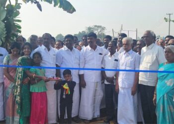 வழக்கறிஞர் எஸ். செல்லதுரையின் நினைவாக ஆர்ச் திறப்பு விழா