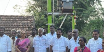 முள்ளாங்காடு கிராமத்தில் புதிய மின்மாற்றி தொடக்கம்