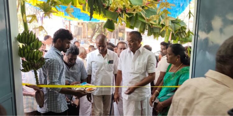 ரூ.30 லட்சத்தில் கட்டப்பட்ட சமுதாயக் கூடம் திறப்பு