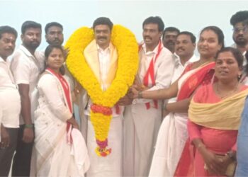 செங்கல்பட்டில் வேட்பாளர் அறிமுக கூட்டம்