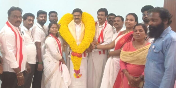 செங்கல்பட்டில் வேட்பாளர் அறிமுக கூட்டம்