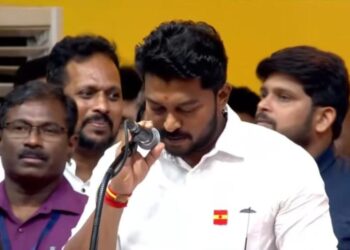 தமிழக அமைச்சராக பதவியேற்ற காரைக்குடி எம்எல்ஏ