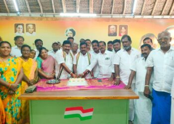 காரைக்குடியில் ராகுல் காந்தி பிறந்தநாள் விழா