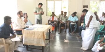 வட்டாட்சியர் அலுவலகத்தில்  விவசாயிகள் குறைதீர்க்கும் கூட்டம்