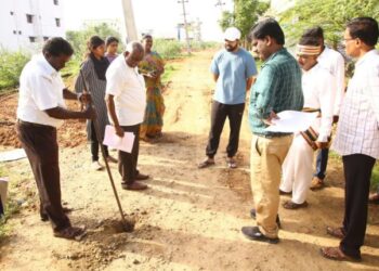 மதுரை மாநகராட்சியில் ஆணையாளர் ஆய்வு