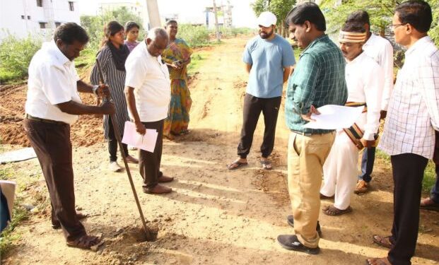 மதுரை மாநகராட்சியில் ஆணையாளர் ஆய்வு